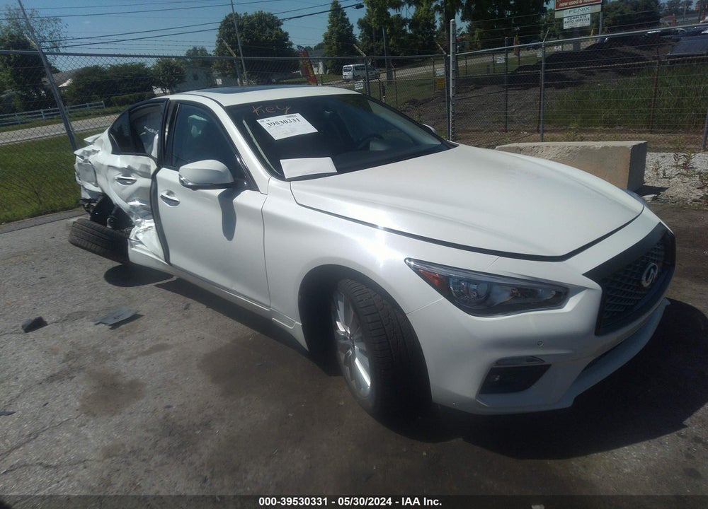 2021 INFINITI Q50 LUXE AWD VIN: JN1EV7BR3MM753647