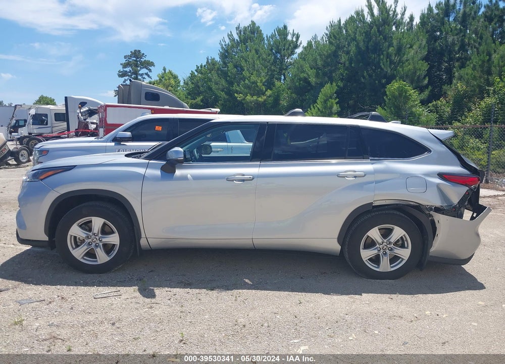 2021 TOYOTA HIGHLANDER L VIN: 5TDCZRBH7MS158896
