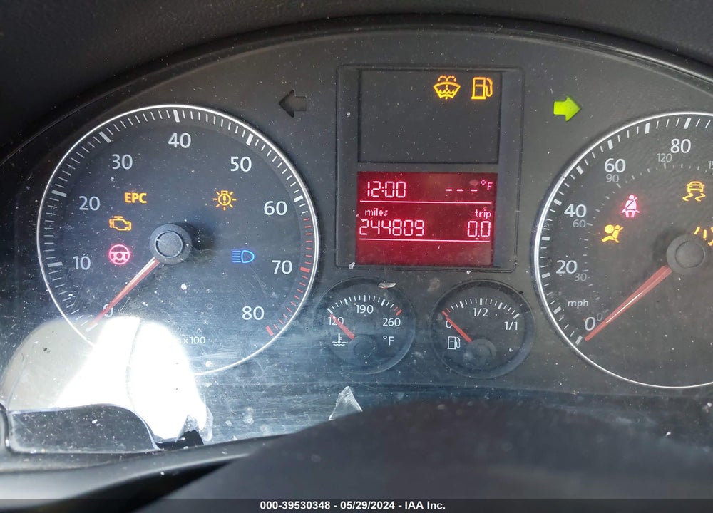 2008 VOLKSWAGEN JETTA S VIN: 3VWJM71K08M090970
