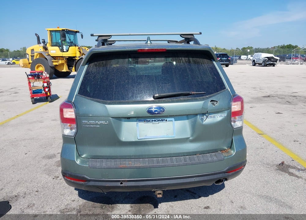 2018 SUBARU FORESTER 2.5I LIMITED VIN: JF2SJARC9JH498387