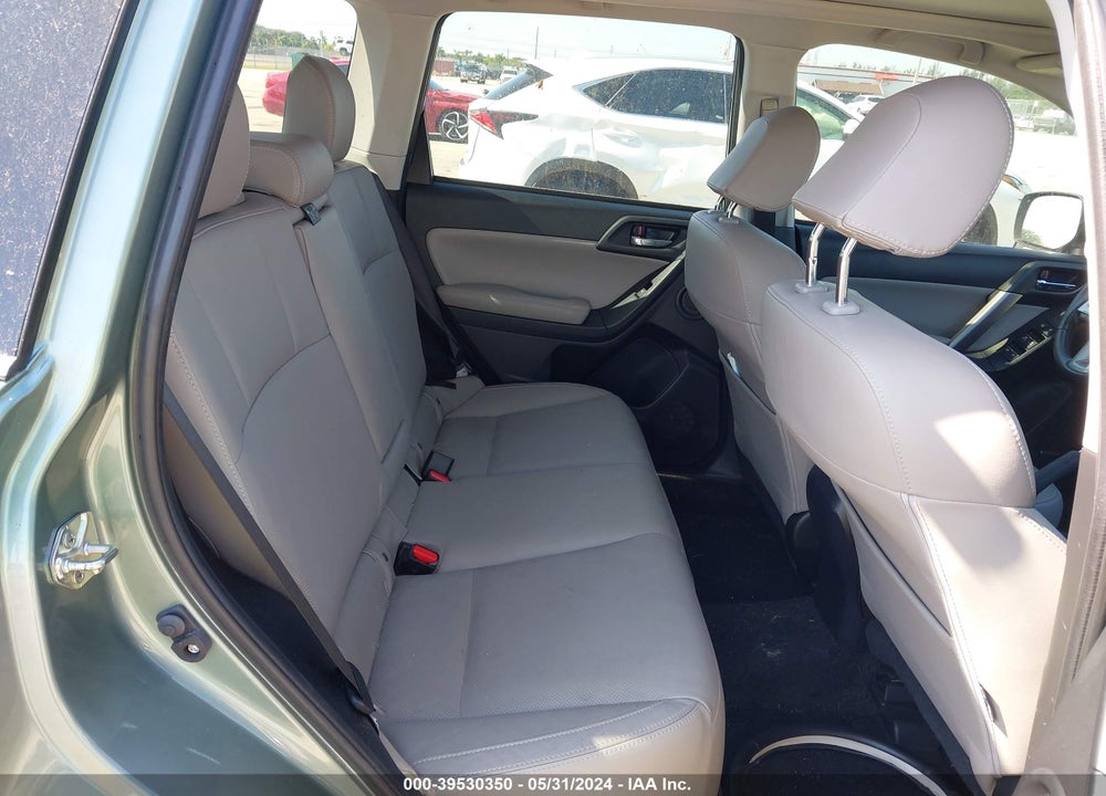 2018 SUBARU FORESTER 2.5I LIMITED VIN: JF2SJARC9JH498387