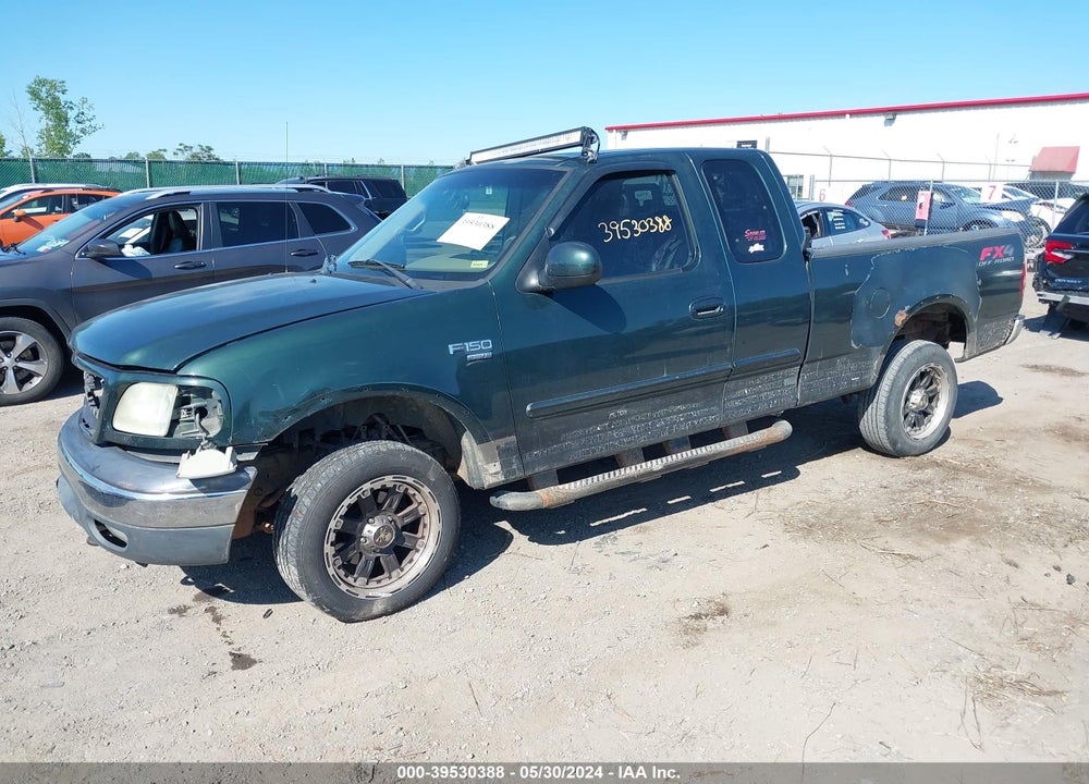 2002 FORD F-150 VIN: 1FTRX18L92NA76572