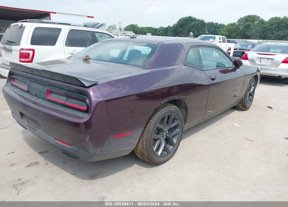 2021 DODGE CHALLENGER SXT VIN: 2C3CDZAG0MH676553