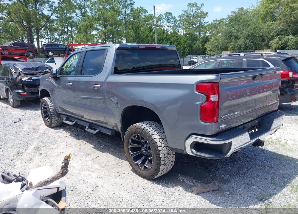 2021 CHEVROLET SILVERADO 1500 4WD SHORT BED LT VIN: 3GCUYDED5MG248243