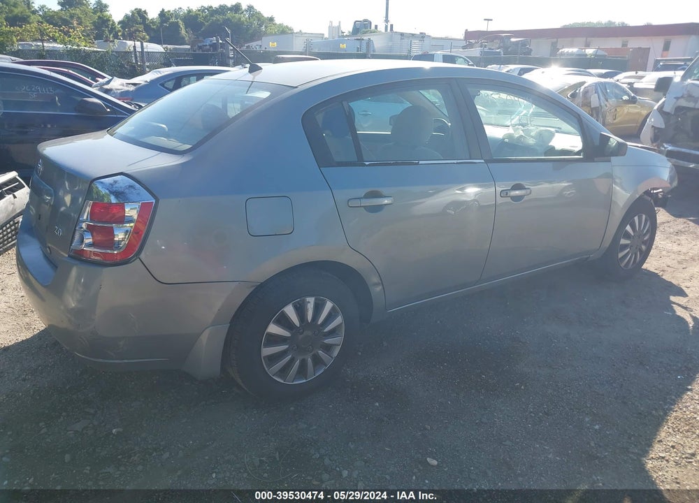 2007 NISSAN SENTRA 2.0 VIN: 3N1AB61E27L650752