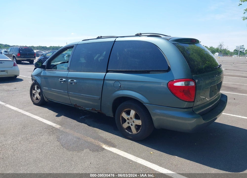 2006 DODGE GRAND CARAVAN SXT VIN: 2D4GP44L26R854382