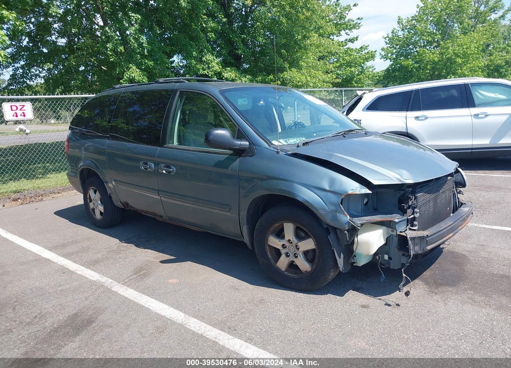 2006 DODGE GRAND CARAVAN SXT VIN: 2D4GP44L26R854382