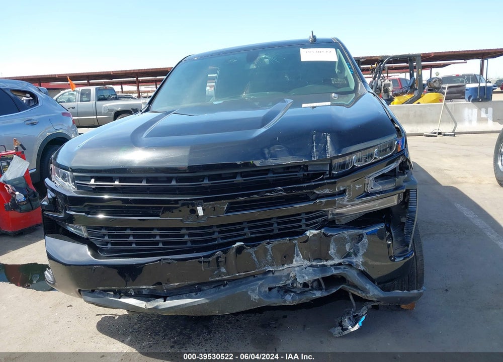 2021 CHEVROLET SILVERADO 1500 4WD SHORT BED RST VIN: 3GCUYEET5MG339011