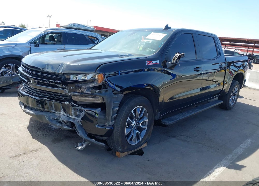 2021 CHEVROLET SILVERADO 1500 4WD SHORT BED RST VIN: 3GCUYEET5MG339011
