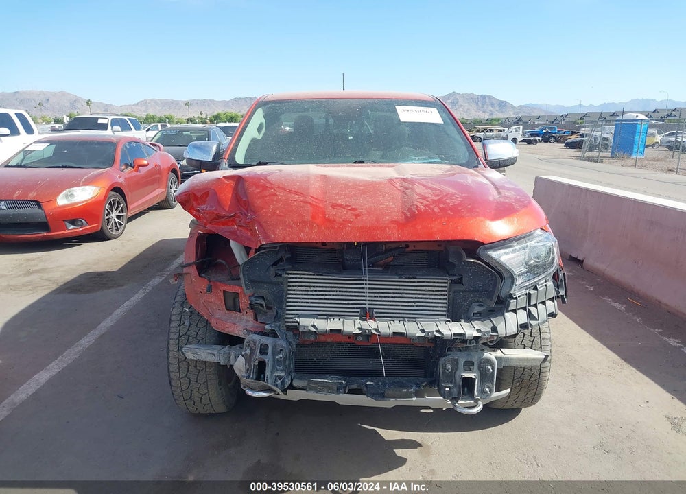 2019 RANGER FORD  LARIAT VIN: 1FTER4FH9KLA50395