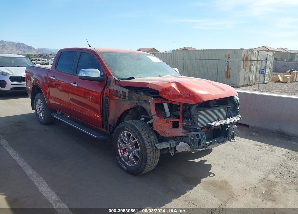 2019 RANGER FORD  LARIAT VIN: 1FTER4FH9KLA50395