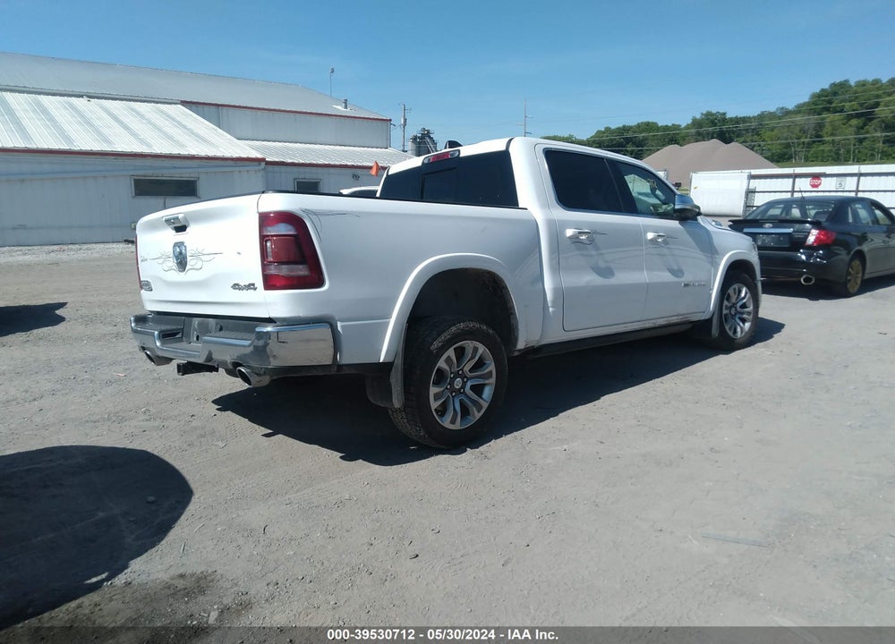 2019 RAM 1500 LONGHORN 4X4 5'7 BOX VIN: 1C6SRFKT2KN886893