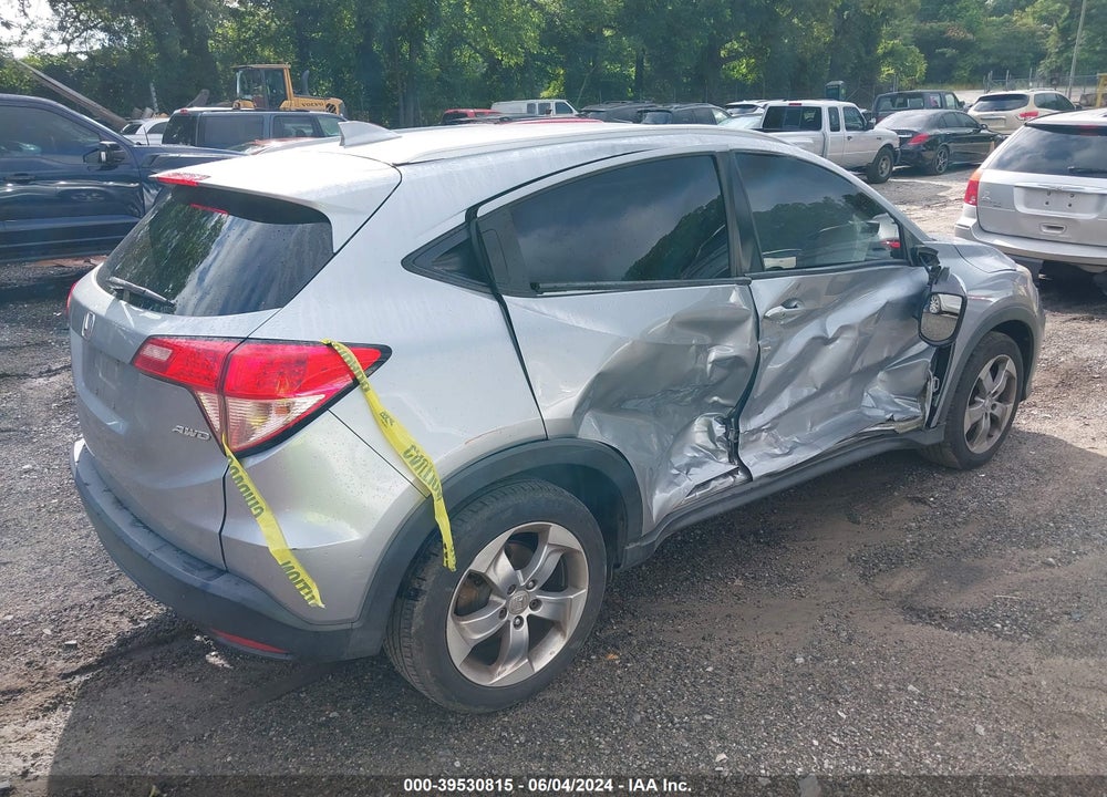 2017 HONDA HR-V EX-L VIN: 3CZRU6H72HM711718