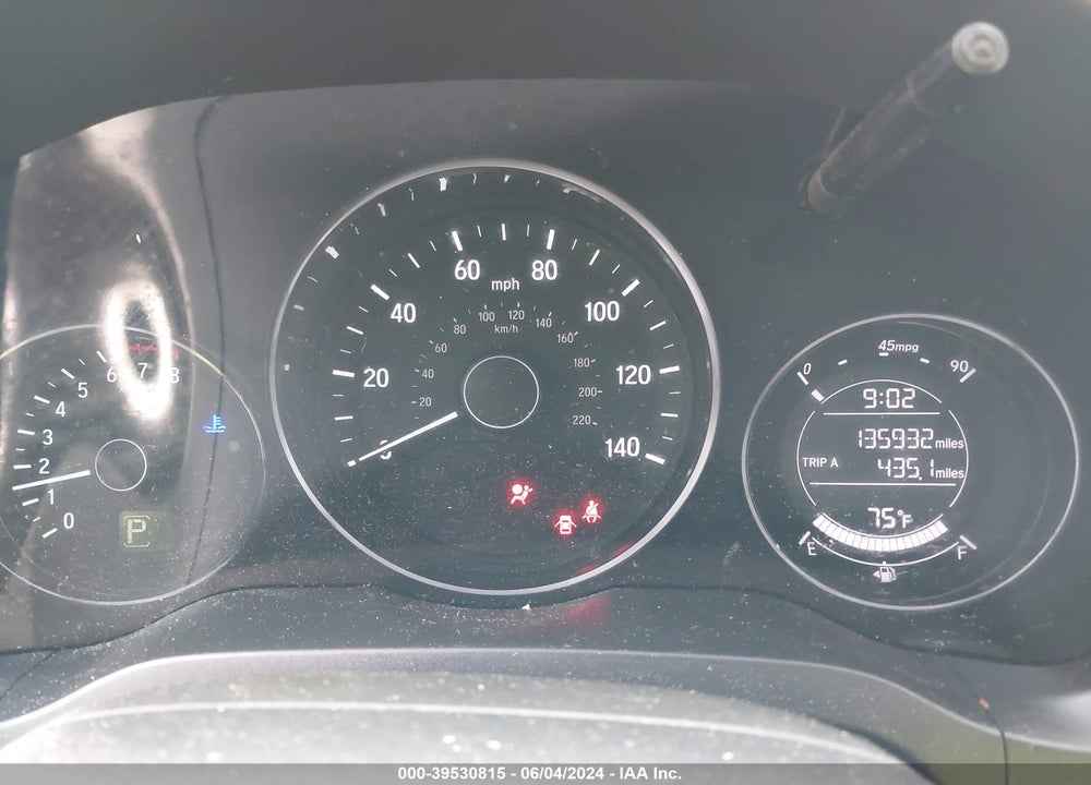2017 HONDA HR-V EX-L VIN: 3CZRU6H72HM711718