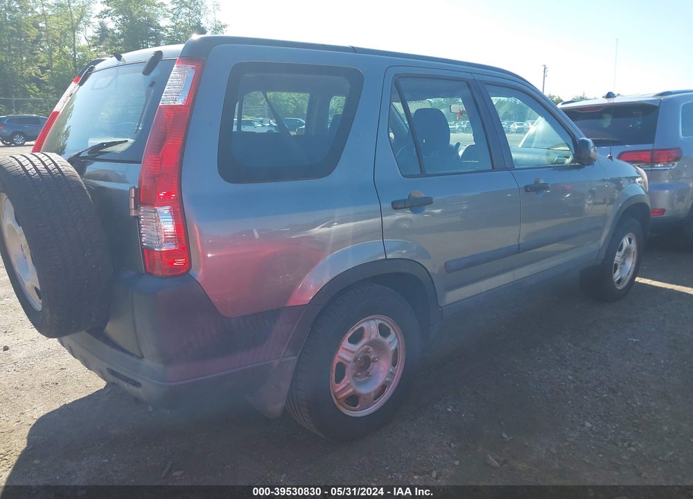 2006 HONDA CR-V LX VIN: SHSRD78506U412331