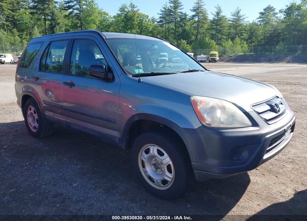 2006 HONDA CR-V LX VIN: SHSRD78506U412331