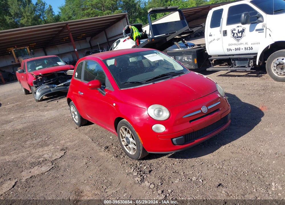 2012 FIAT 500 POP VIN: 3C3CFFAR2CT125265