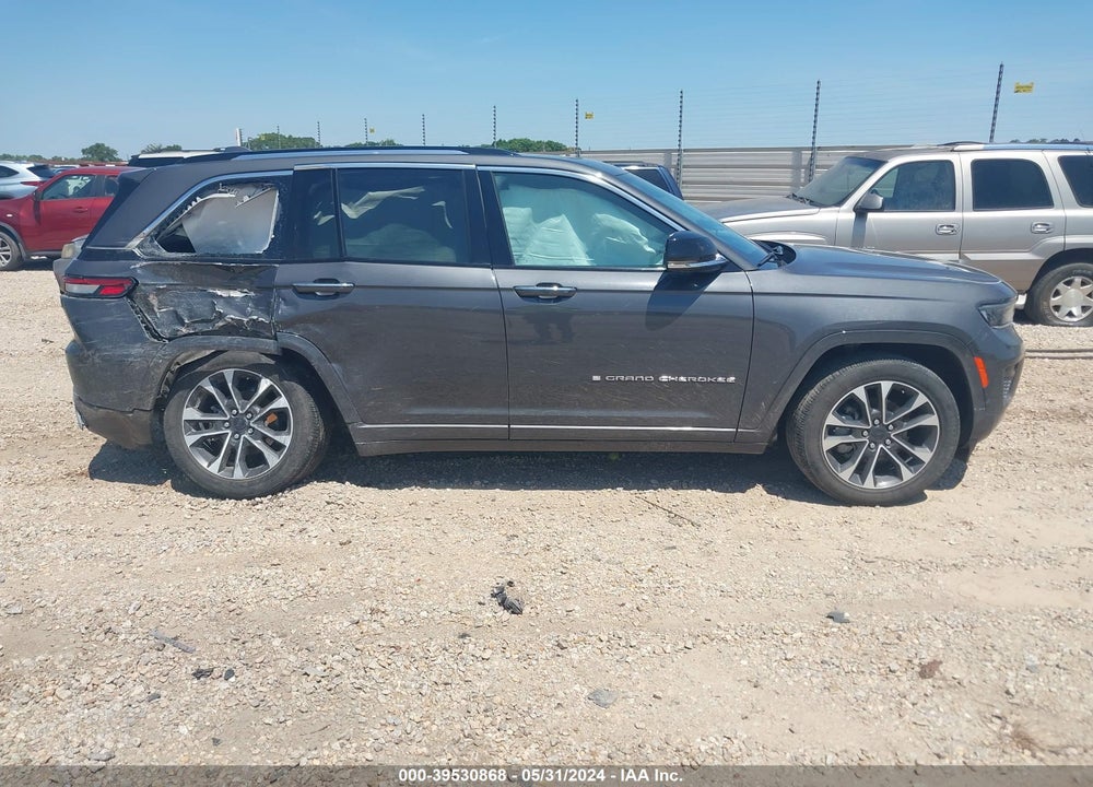 2022 JEEP GRAND CHEROKEE OVERLAND 4X4 VIN: 1C4RJHDG4N8612169