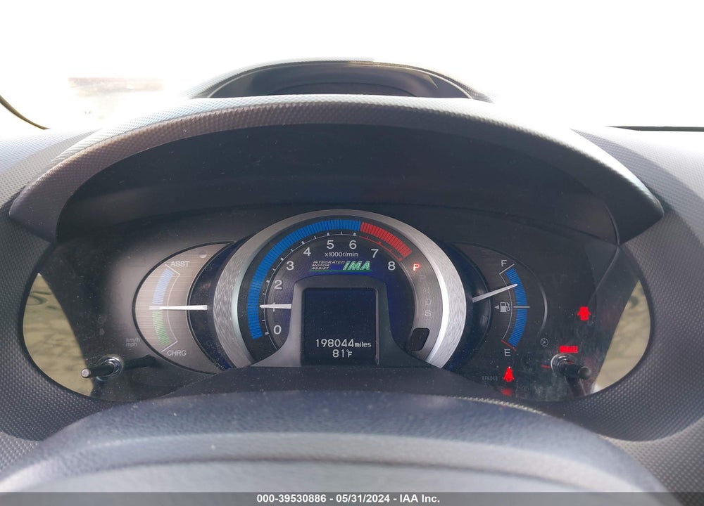 2010 HONDA INSIGHT EX VIN: JHMZE2H77AS016593