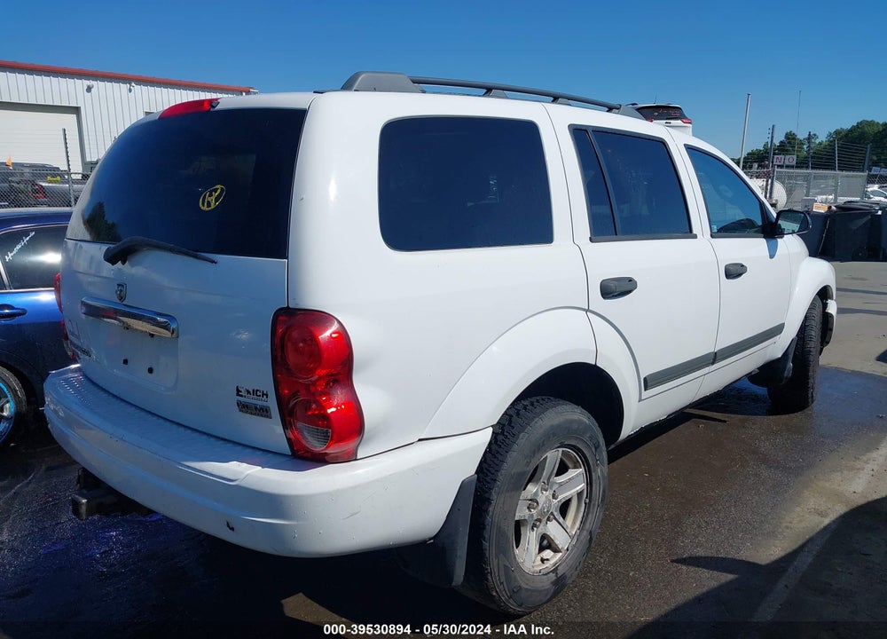 2006 DODGE DURANGO SLT VIN: 1D4HB48226F141669
