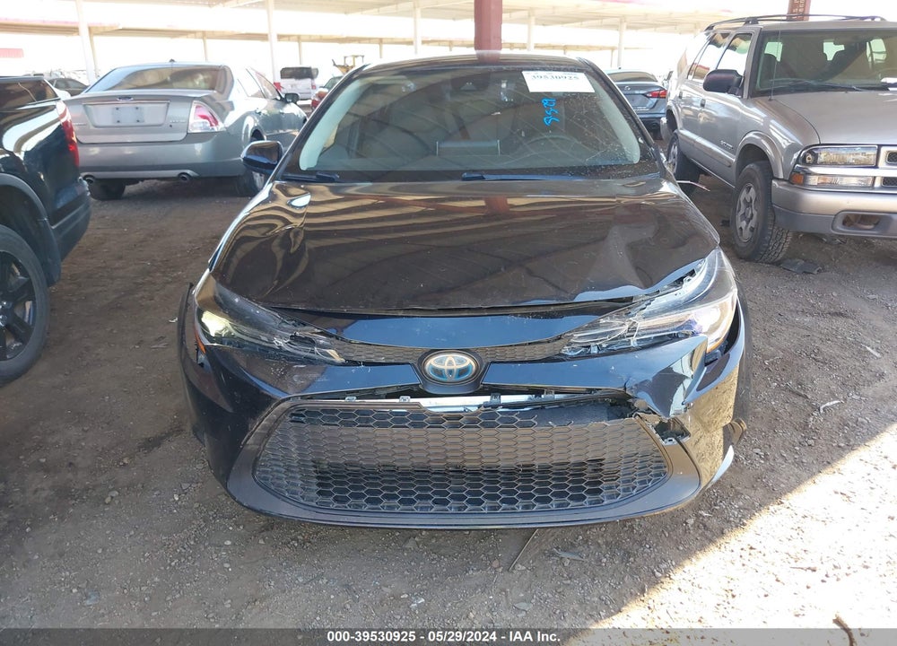 2021 TOYOTA COROLLA HYBRID LE VIN: JTDEAMDE0MJ004159