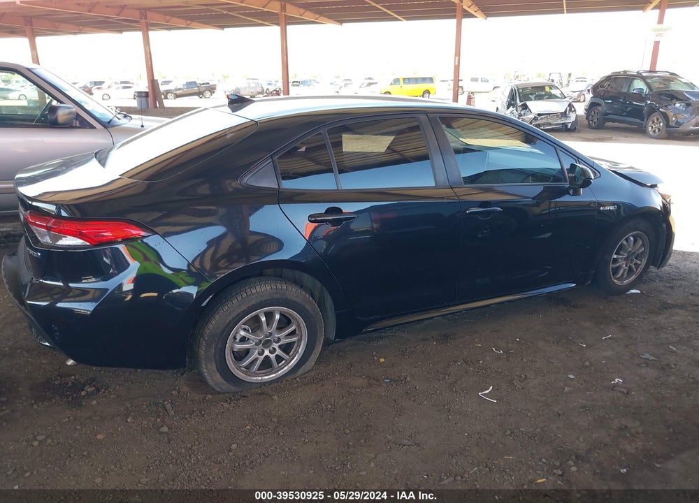 2021 TOYOTA COROLLA HYBRID LE VIN: JTDEAMDE0MJ004159