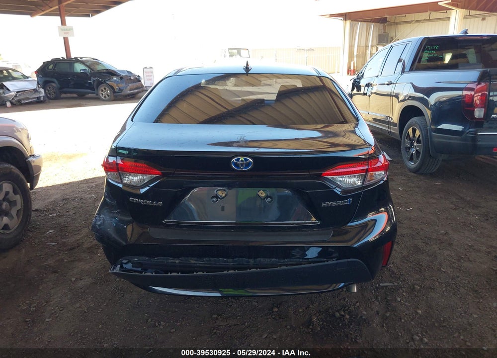 2021 TOYOTA COROLLA HYBRID LE VIN: JTDEAMDE0MJ004159