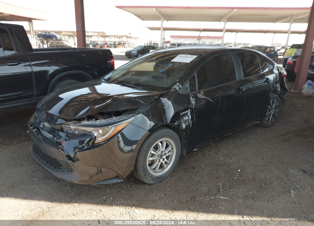 2021 TOYOTA COROLLA HYBRID LE VIN: JTDEAMDE0MJ004159