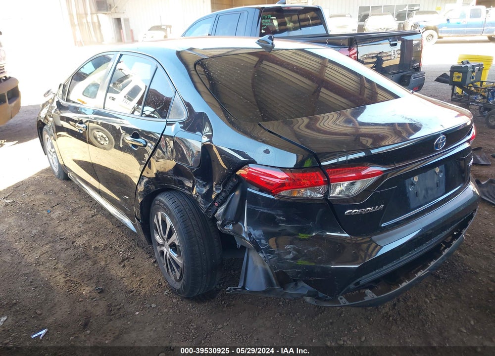 2021 TOYOTA COROLLA HYBRID LE VIN: JTDEAMDE0MJ004159