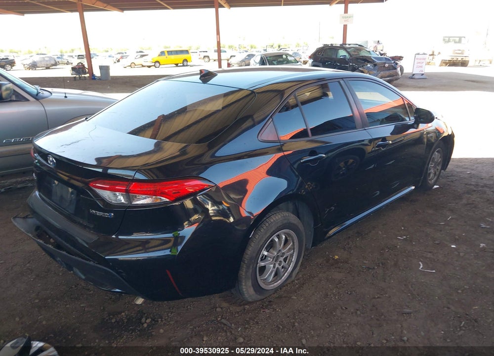 2021 TOYOTA COROLLA HYBRID LE VIN: JTDEAMDE0MJ004159