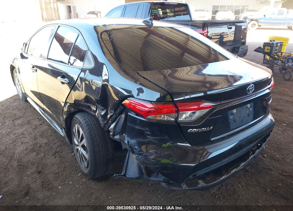 2021 TOYOTA COROLLA HYBRID LE VIN: JTDEAMDE0MJ004159