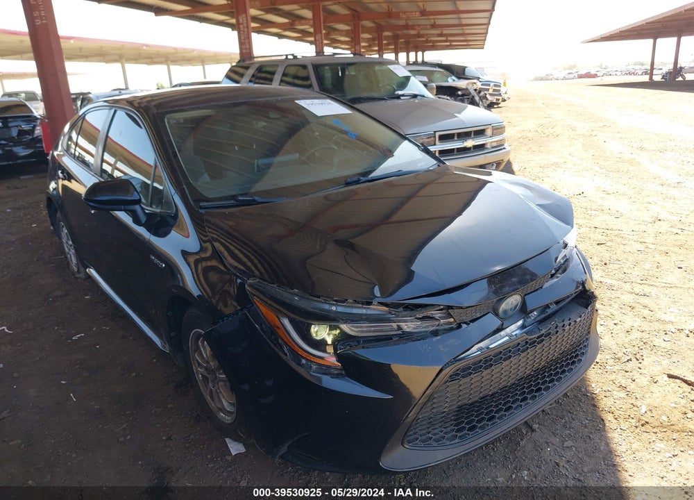 2021 TOYOTA COROLLA HYBRID LE VIN: JTDEAMDE0MJ004159