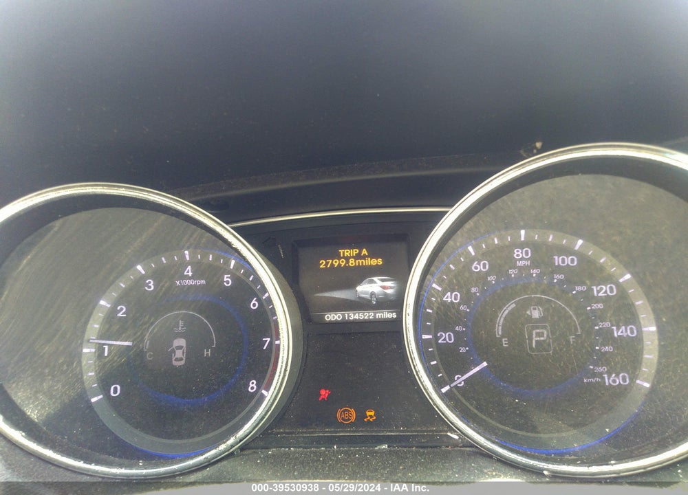 2014 HYUNDAI SONATA LIMITED VIN: 5NPEC4AC5EH894147