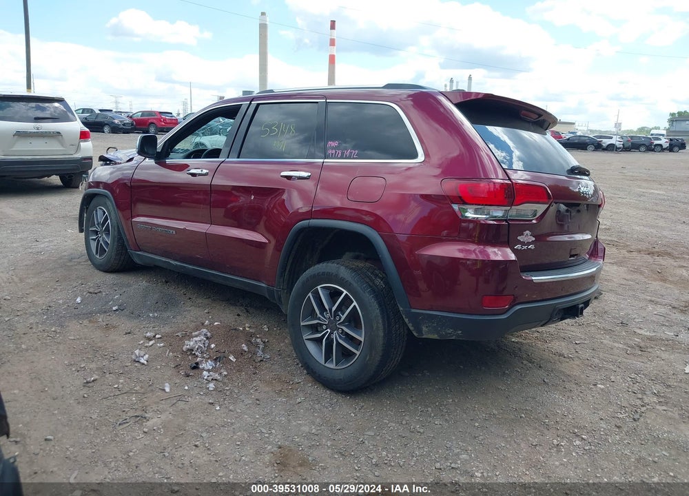 2021 JEEP GRAND CHEROKEE LIMITED 4X4 VIN: 1C4RJFBG8MC670305