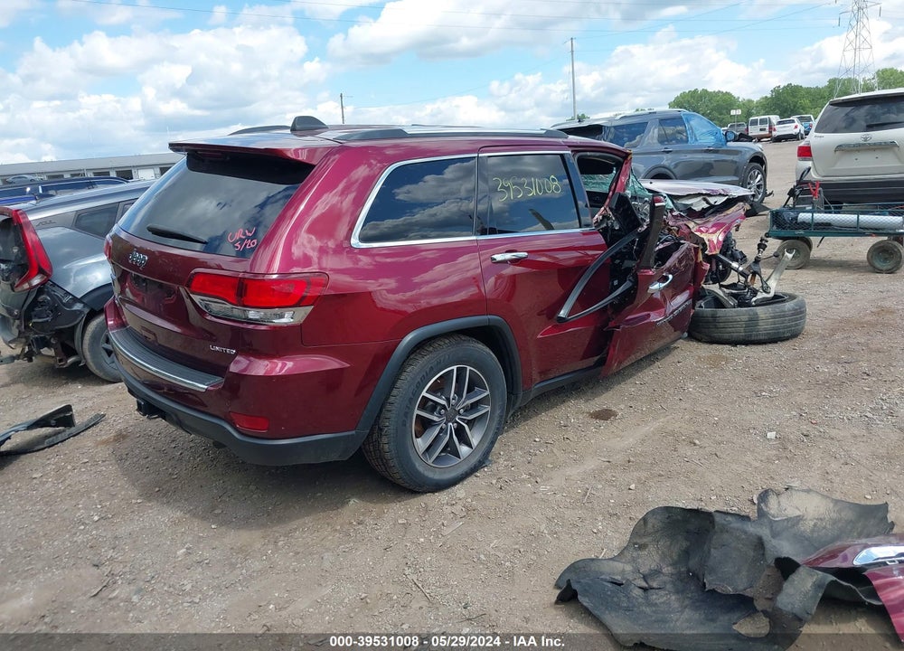 2021 JEEP GRAND CHEROKEE LIMITED 4X4 VIN: 1C4RJFBG8MC670305
