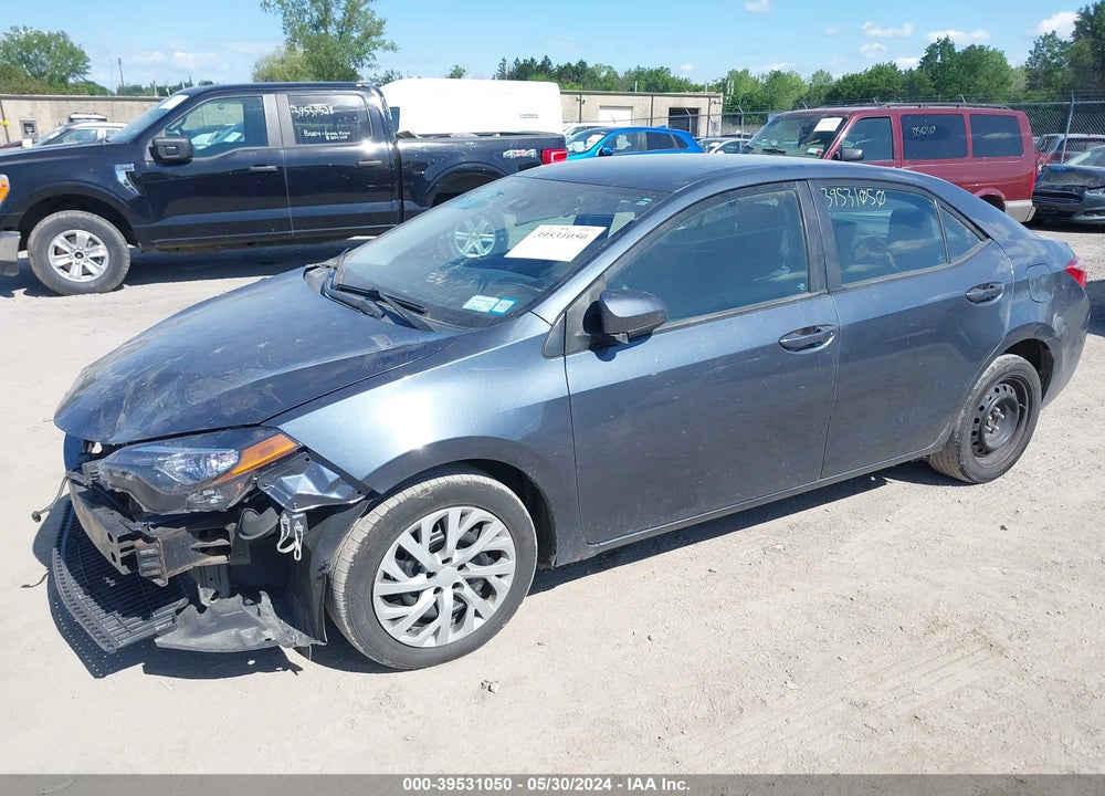 2017 TOYOTA COROLLA LE VIN: 2T1BURHE0HC862542