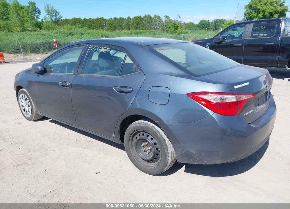 2017 TOYOTA COROLLA LE VIN: 2T1BURHE0HC862542