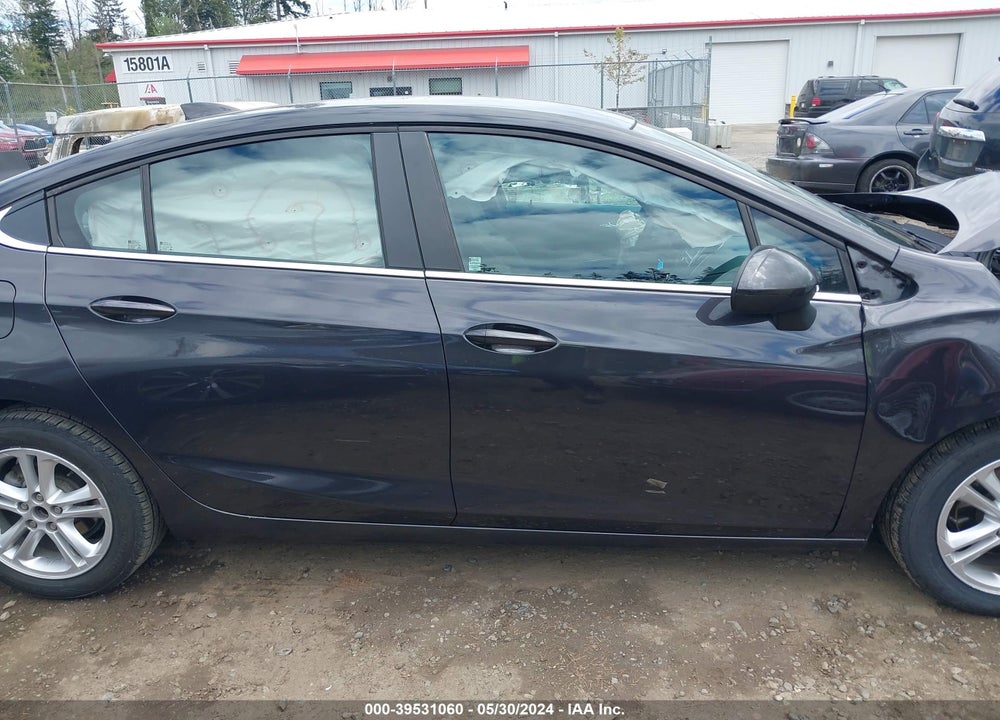 2017 CHEVROLET CRUZE LT AUTO VIN: 1G1BE5SM0H7102952