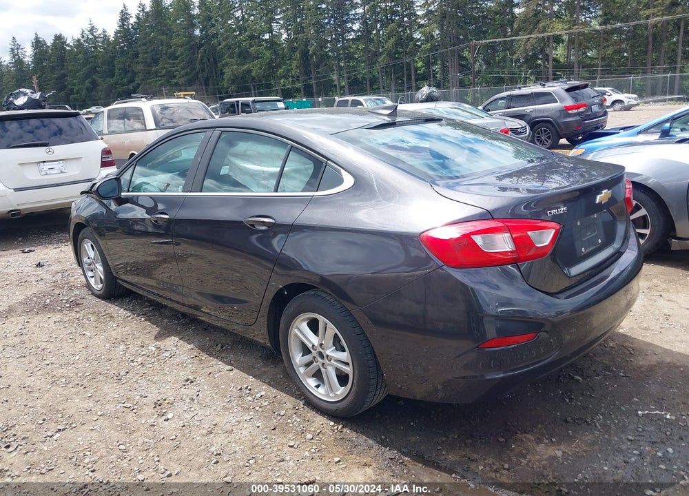 2017 CHEVROLET CRUZE LT AUTO VIN: 1G1BE5SM0H7102952