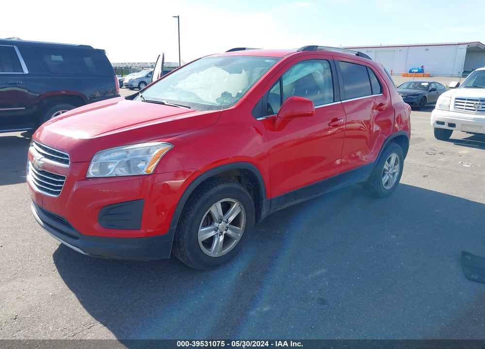 2015 CHEVROLET TRAX LT VIN: KL7CJRSB1FB114449