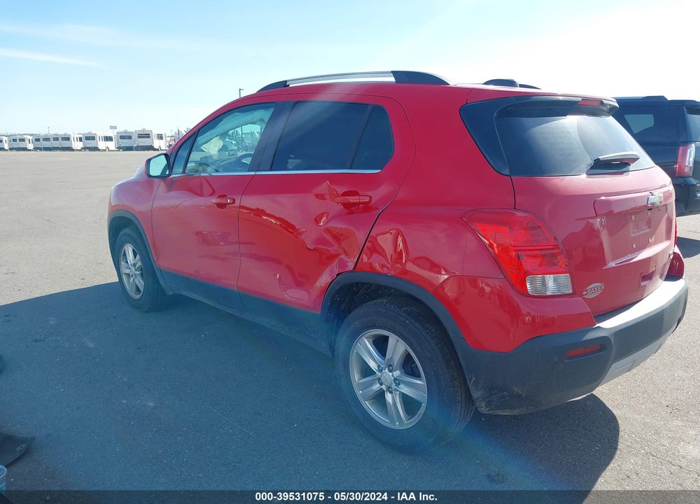 2015 CHEVROLET TRAX LT VIN: KL7CJRSB1FB114449