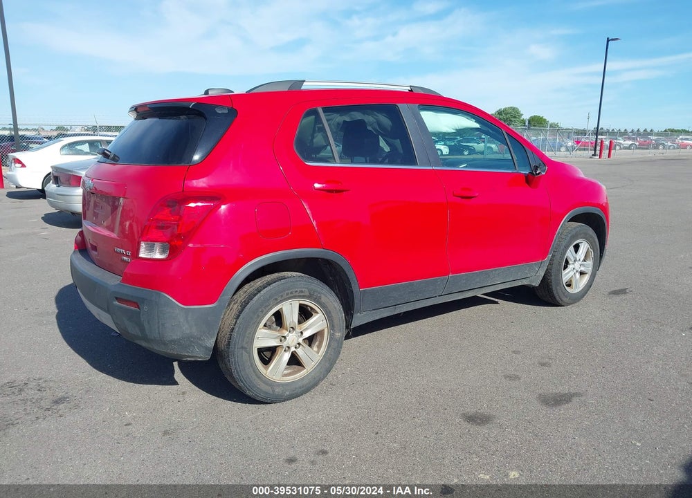 2015 CHEVROLET TRAX LT VIN: KL7CJRSB1FB114449