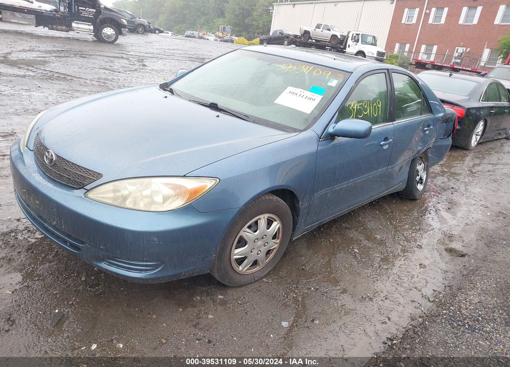 2004 TOYOTA CAMRY LE VIN: 4T1BE32K74U924990