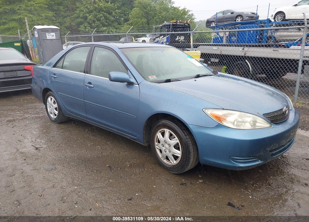 2004 TOYOTA CAMRY LE VIN: 4T1BE32K74U924990