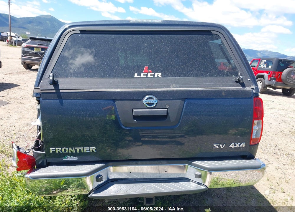 2018 NISSAN FRONTIER SV VIN: 1N6AD0EV2JN762938
