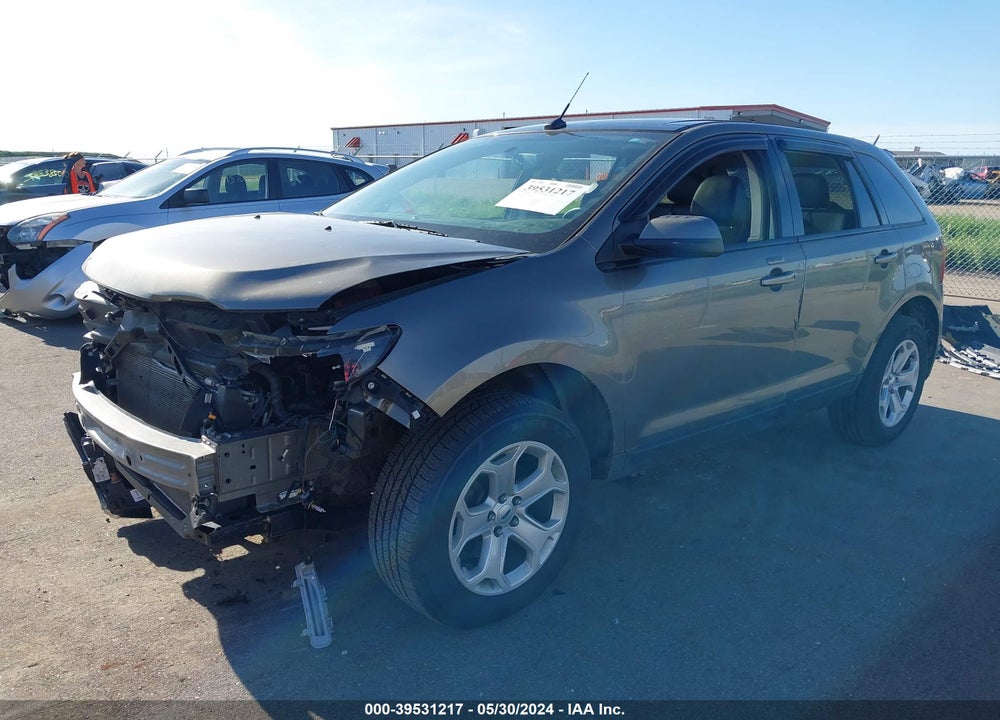 2013 FORD EDGE SEL VIN: 2FMDK4JC6DBC89185