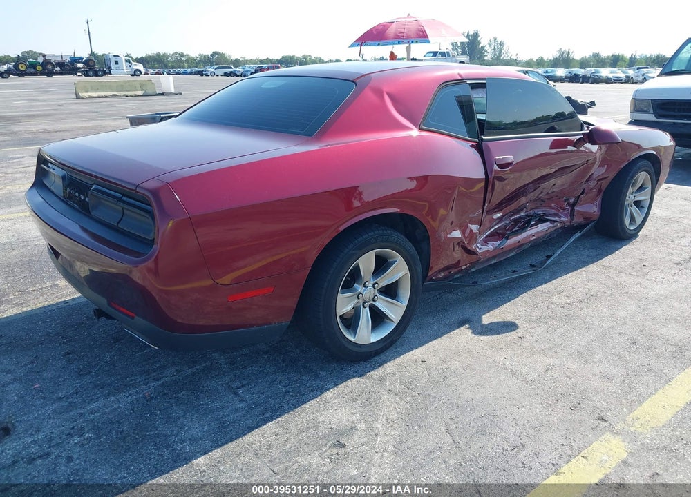 2017 DODGE CHALLENGER SXT VIN: 2C3CDZAG9HH666173