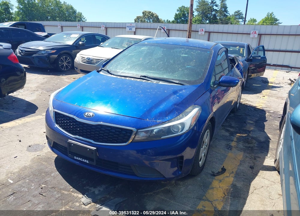 2017 KIA FORTE LX VIN: 3KPFK4A71HE057222