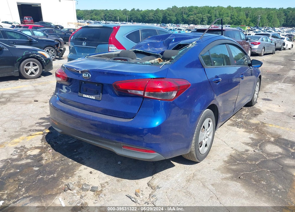 2017 KIA FORTE LX VIN: 3KPFK4A71HE057222