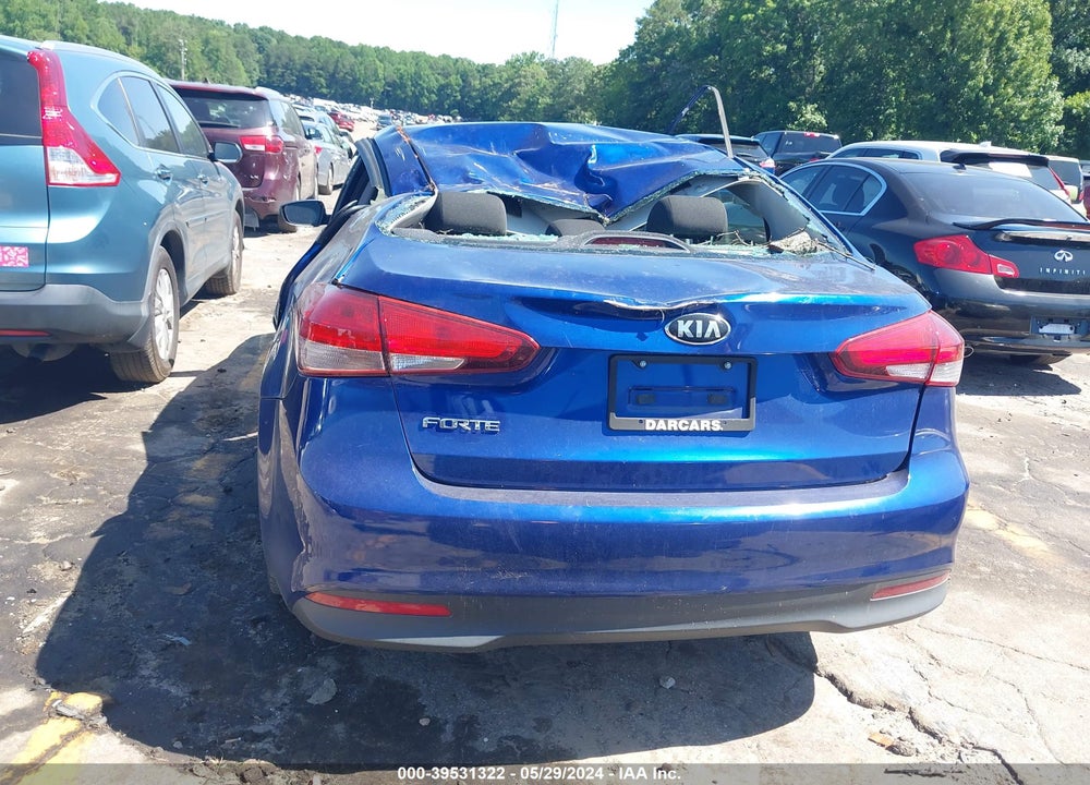 2017 KIA FORTE LX VIN: 3KPFK4A71HE057222
